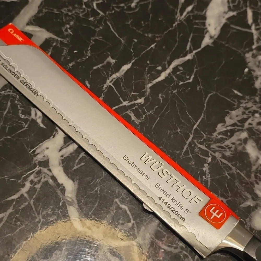 ❤️BUY 5 GET 3 FREE Wusthof Classic 8-Inch Bread Knife (4149), Retail $135.00